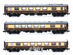 Graham Farish N Gauge 374-200e/222/232 Umber/cream Mk1 Pullman Fp/fk/sk Coaches