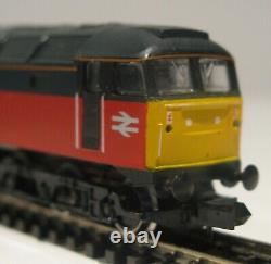 Graham Farish N Gauge 8025 BR Rail Express Red Livery Class 47 Diesel Loco 47594