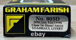 Graham Farish'N' Gauge 805D Load Haul Class 56 Diesel Locomotive 56055 Boxed