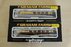 Graham Farish N Gauge 8-coach Rake of Mk 1 Pullmans inc Hadrian Bar. New. Unused