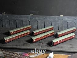 Graham Farish N Gauge BR MK1 Coaches BR Maroon x 6
