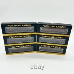 Graham Farish N Gauge BR Maroon Hawksworth Coach Set 374-512 537 562 586 611 612