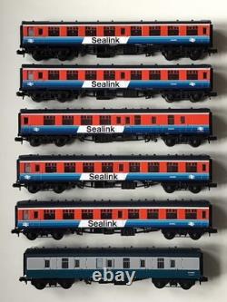 Graham Farish N Gauge BR'Sealink' Mk1 SK / BSK / BG Coach set