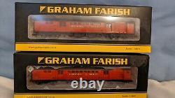 Graham Farish N Gauge Class 47 locomotive 47474 in Parcels Red & Grey 372-242