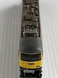 Graham Farish N Gauge Class 90/0 90047 Freightliner G&W Weathered by TMC