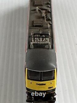 Graham Farish N Gauge Class 90 90047 Freightliner G&W Weathered by TMC