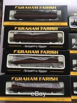 Graham Farish N Gauge Coaches Lot of 16 Mk1 57ft Suburban Maroon