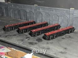 Graham Farish N Gauge GWR Hawksworth Coaches BR Maroon x 4