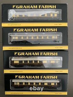 Graham Farish N Gauge MK1 4 Boxed Coaches Models 374-200E, 210E, 220D, 230D