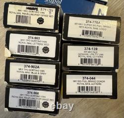 Graham Farish N Gauge Mixed Rake MK1 TPOx4 GUV BGx2 Royal Mail Coaches x7