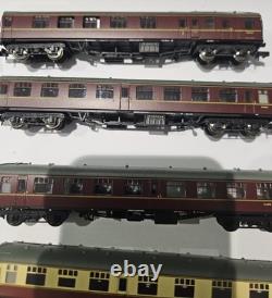 Graham Farish N Gauge Mk1 Coaches Maroon Blood Custard