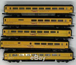 Graham Farish N Gauge Network Rail New Measurement Train mk3 coaches