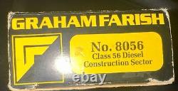 Graham Farish N Gauge No 8056 Class 56 BR Construction Sector 56059