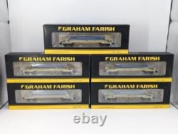 Graham Farish N Gauge'RAILTRACK' JJA MK2 Auto-Ballaster Set Of 5