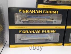 Graham Farish N Gauge'RAILTRACK' JJA MK2 Auto-Ballaster Set Of 5