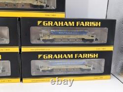 Graham Farish N Gauge'RAILTRACK' JJA MK2 Auto-Ballaster Set Of 5