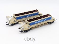 Graham Farish N Gauge'RAILTRACK' JJA MK2 Auto-Ballaster Set Of 5