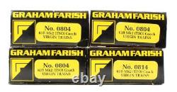 Graham Farish N Gauge Rake Of 4 0804/0814 Virgin Trains Mk2 Coaches