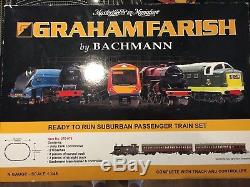 Graham Farish N Guage Suburban Steam Passenger Train set + extras