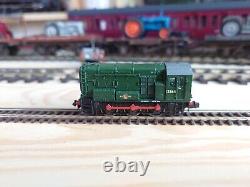 Graham Farish N gauge, Green Class 08 shunter, Late Crest