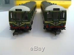 Graham Farish New Class 108 Dmu 371-879 Br Green Speed Whiskers White Cabs