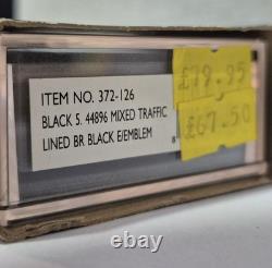Graham Farish No 372 126 Black Mixed Traffic Lined N Gauge Steam Loco