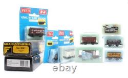 Graham Farish/ Peco'n' Gauge Rake Of 10 Assorted Goods Wagons
