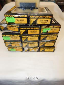Graham Farish Rake Of 15 Wagons Assorted Boxed N Gauge
