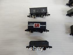 Graham Farish Rake Of 15 Wagons Assorted Unboxed N Gauge