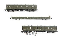 Graham Farish / Revolution'n' Gauge Rake Of 3 Olive Green Departmental Stock