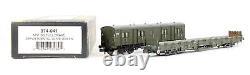 Graham Farish / Revolution'n' Gauge Rake Of 3 Olive Green Departmental Stock