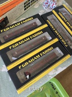 Graham Farish Scale N Gauge LMS Crimson Lake 374 X6 Model Trains