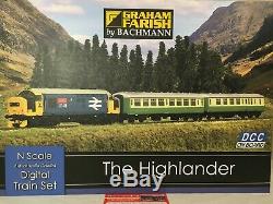 Graham Farish The Highlander N Scale / Gauge Digital Train Set Digital Set