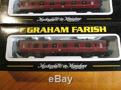Graham Farish by Bachmann N Gauge rake of 6x LMS Stanier Coaches