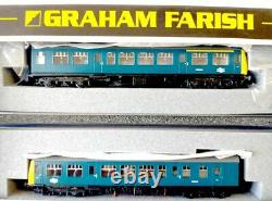 Graham Farish by Bachmann N Scale 371-876 Class 108 DMU BR Blue (Two Car)