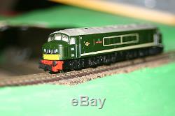 Graham Farish class 45 Diesel locomotive D55 Royal Signals BR Green 371-575 Loco