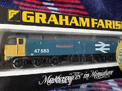 Graham Farish class NO. 8007, 47 diesel county of Hertfordshire- N gauge