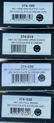 Graham Farish lot of 4 BR Mk1 coaches, Chocolate & Cream, New, N Gauge