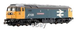 Graham Farish'n' 371-230 Br Blue Class 47 635'the Lass O' Ballochmyle' Loco