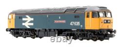 Graham Farish'n' 371-230 Br Blue Class 47 635'the Lass O' Ballochmyle' Loco