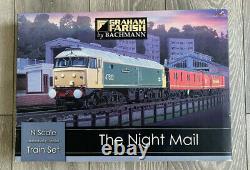 Graham Farish'n' Gauge 370-130'the Night Mail' Train Set New