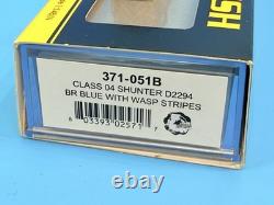 Graham Farish'n' Gauge 371-051b Class 04 Shunter Br Blue Wasp Stripes #d2294