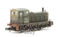 Graham Farish'n' Gauge 371-063 Br Green Class 03 Diesel Shunter Loco Weathered