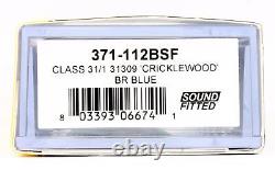 Graham Farish'n' Gauge 371-112bsf Br Blue Class 31'cricklewood' DCC Sound