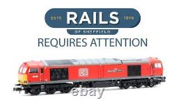 Graham Farish'n' Gauge 371-359sf Db Red Class 60 100 Butterley DCC Sound