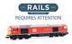 Graham Farish'n' Gauge 371-359sf Db Red Class 60 100 Butterley DCC Sound
