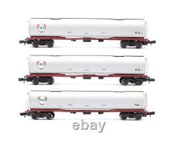 Graham Farish'n' Gauge 373-550-504/05 Rake Of 3 100t Fina Fuel Tanker Wagons