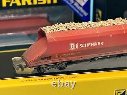 Graham Farish'n' Gauge 373-813b Hka'db Schenker' Bogie Hopper Wagon Weathered