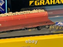 Graham Farish'n' Gauge 373-813b Hka'db Schenker' Bogie Hopper Wagon Weathered