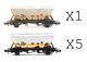 Graham Farish'n' Gauge 373-951/951a Rake Of 6 Mainline Hfa Hopper Wagons